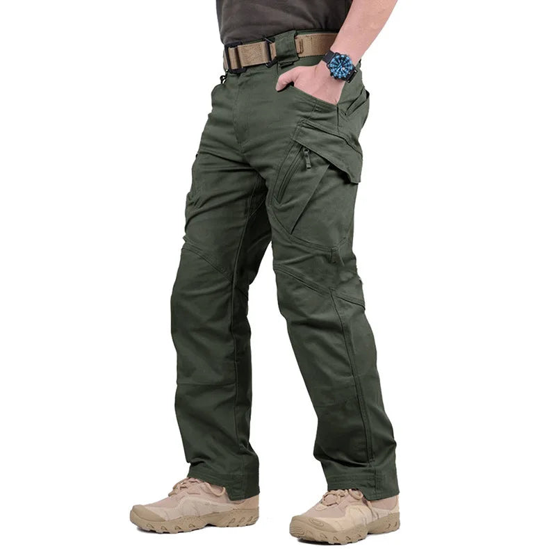 Calça Cargo Tática Alpha Gear® – Mobilidade e Organização