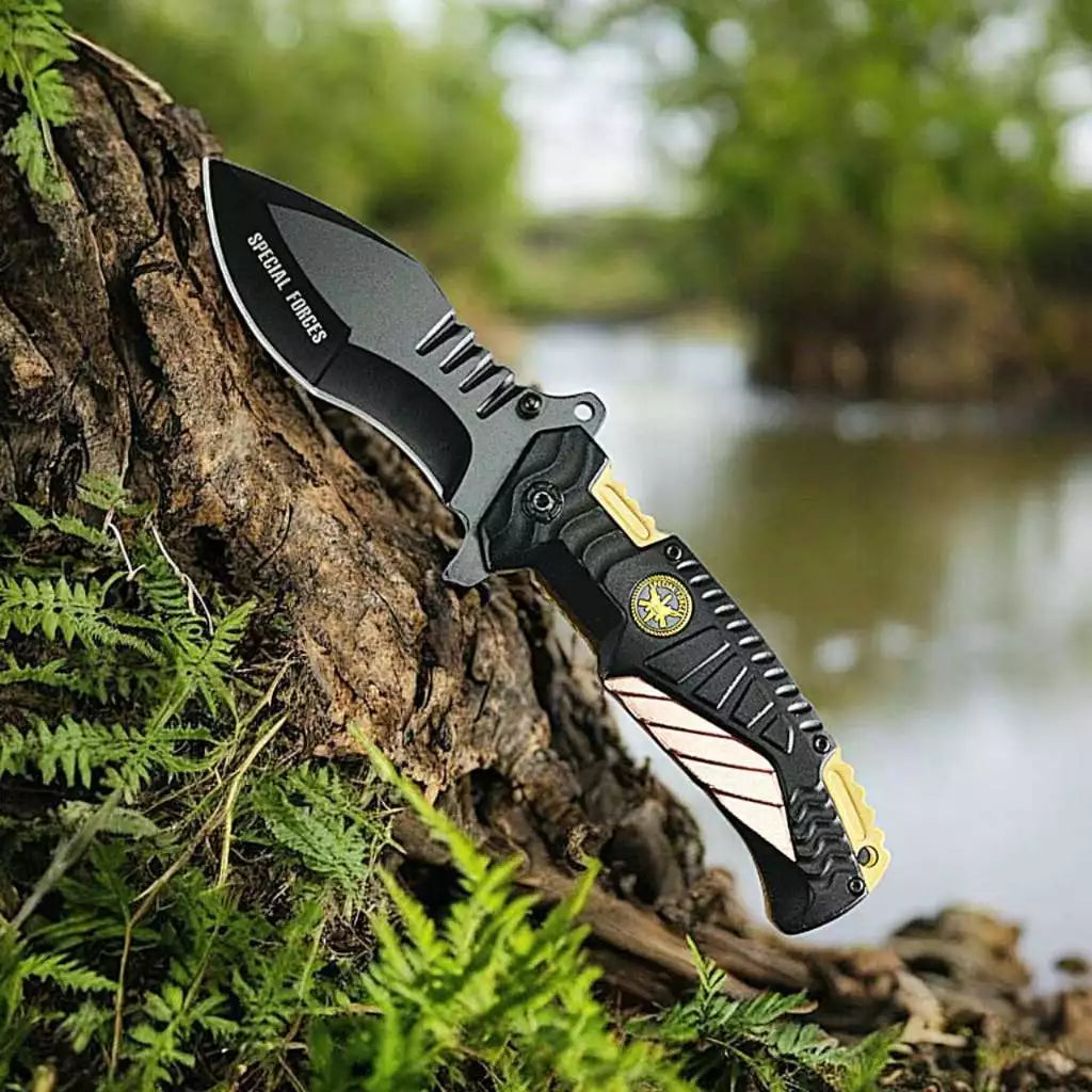 Canivete Outdoor Alpha Gear® – Uso Adulto e Transporte Responsável