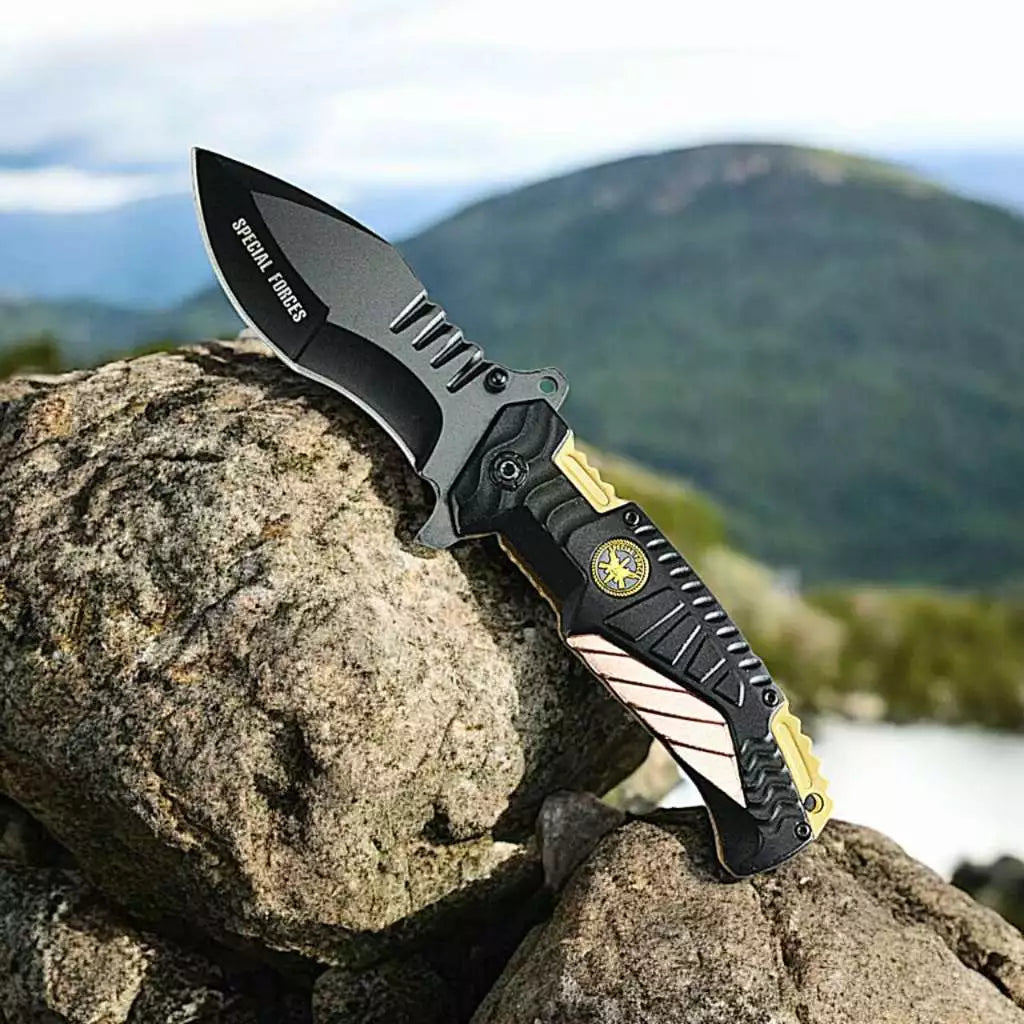 Canivete Outdoor Alpha Gear® – Uso Adulto e Transporte Responsável