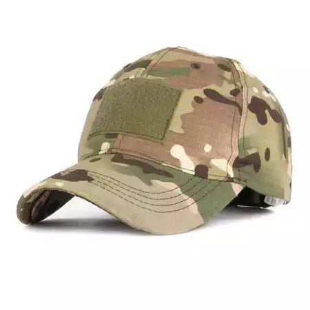 Boné Tático Multicam Alpha Gear – RipStop, Ajustável e com Velcro para Patch