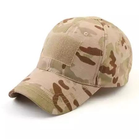 Boné Tático Multicam Alpha Gear – RipStop, Ajustável e com Velcro para Patch