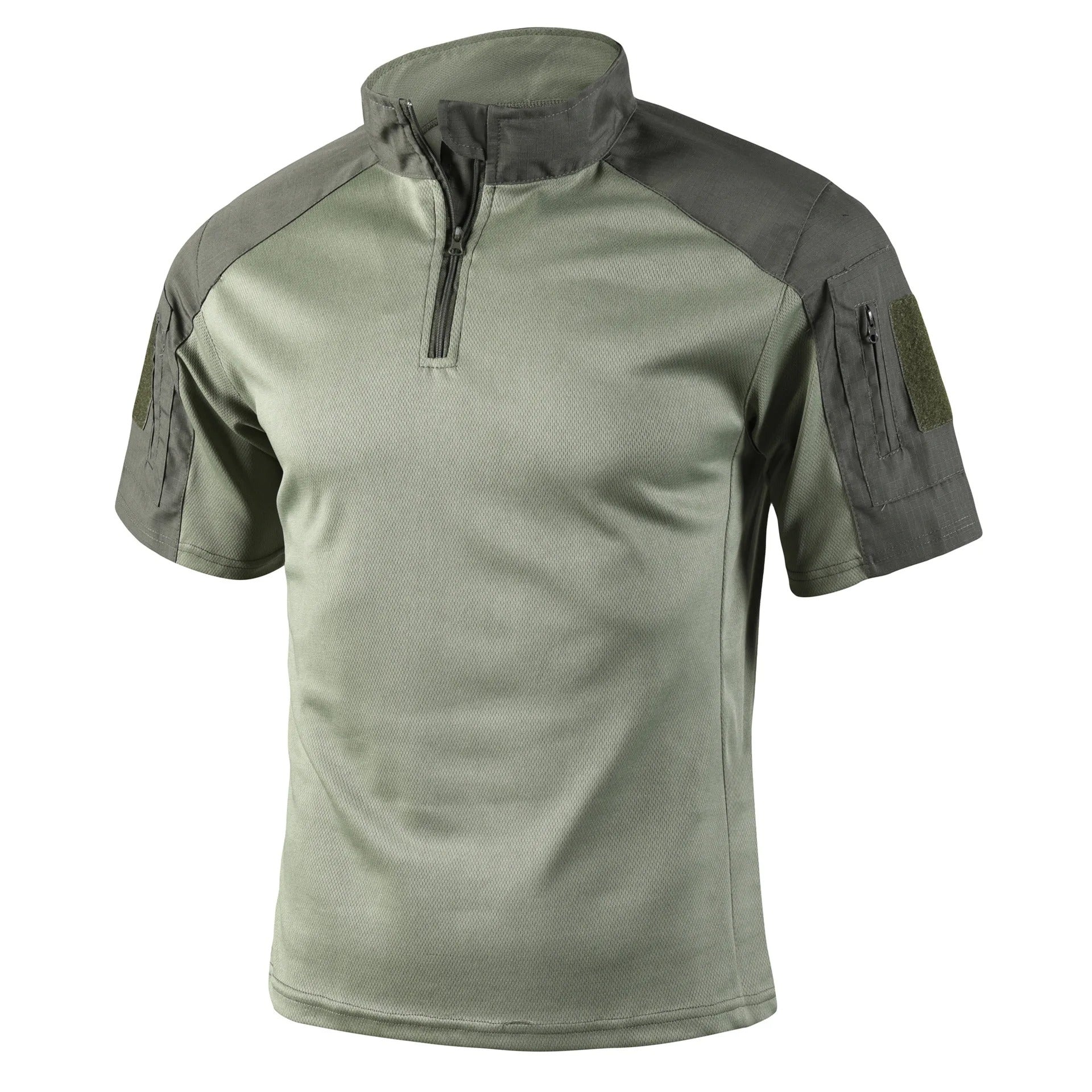 Camisa Tática Camuflada Alpha Gear – Secagem Rápida, Respirável e Leve