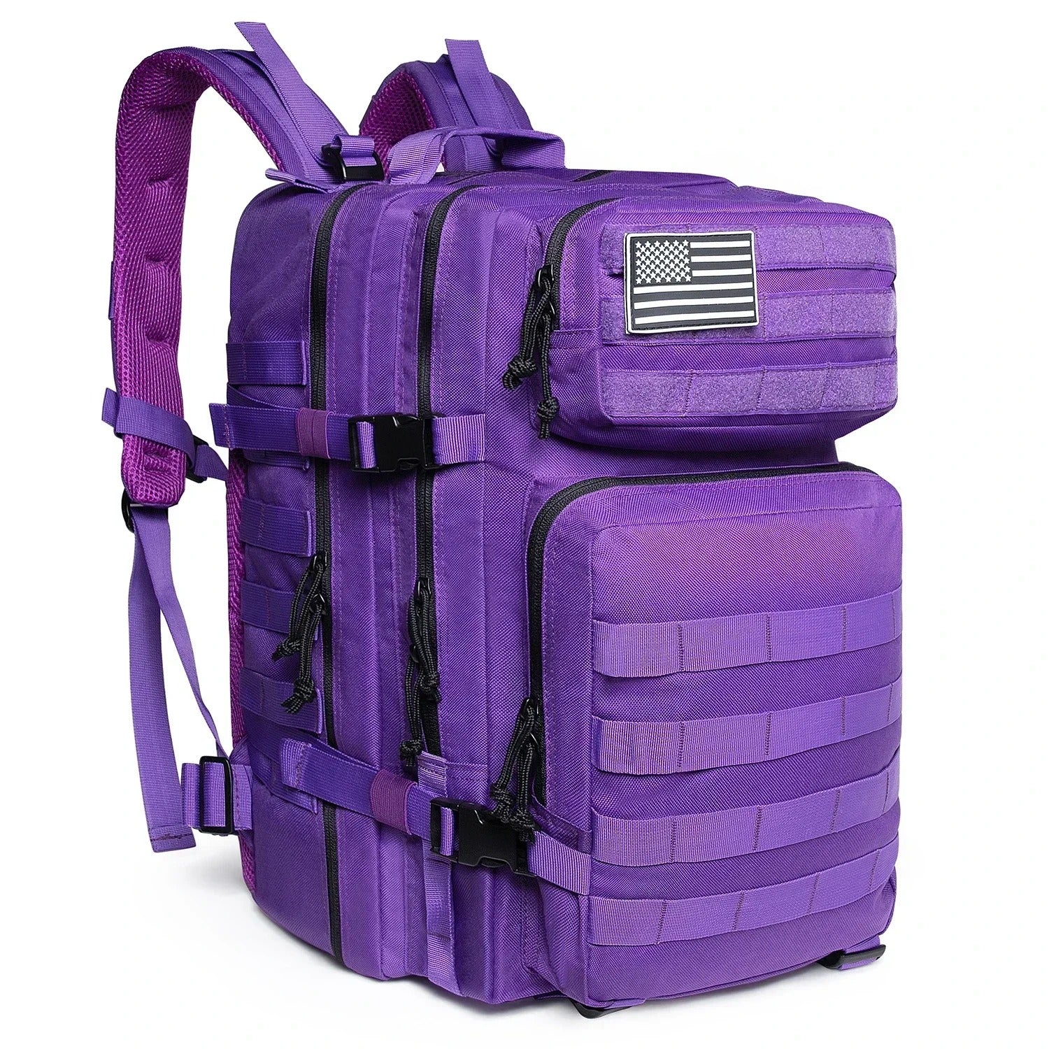 Mochila Tática 45L Alpha Gear® – Molle Militar, Alta Capacidade para 3 Dias