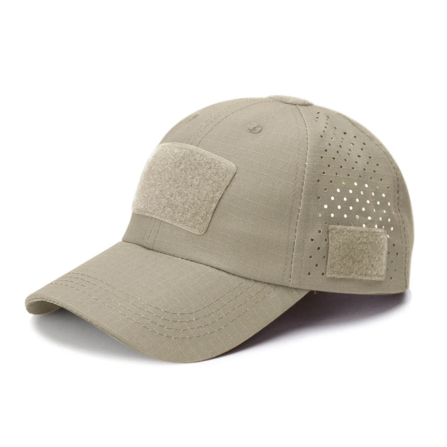 Boné Tático Camuflado Alpha Gear – Respirável, Ajustável e Proteção Solar