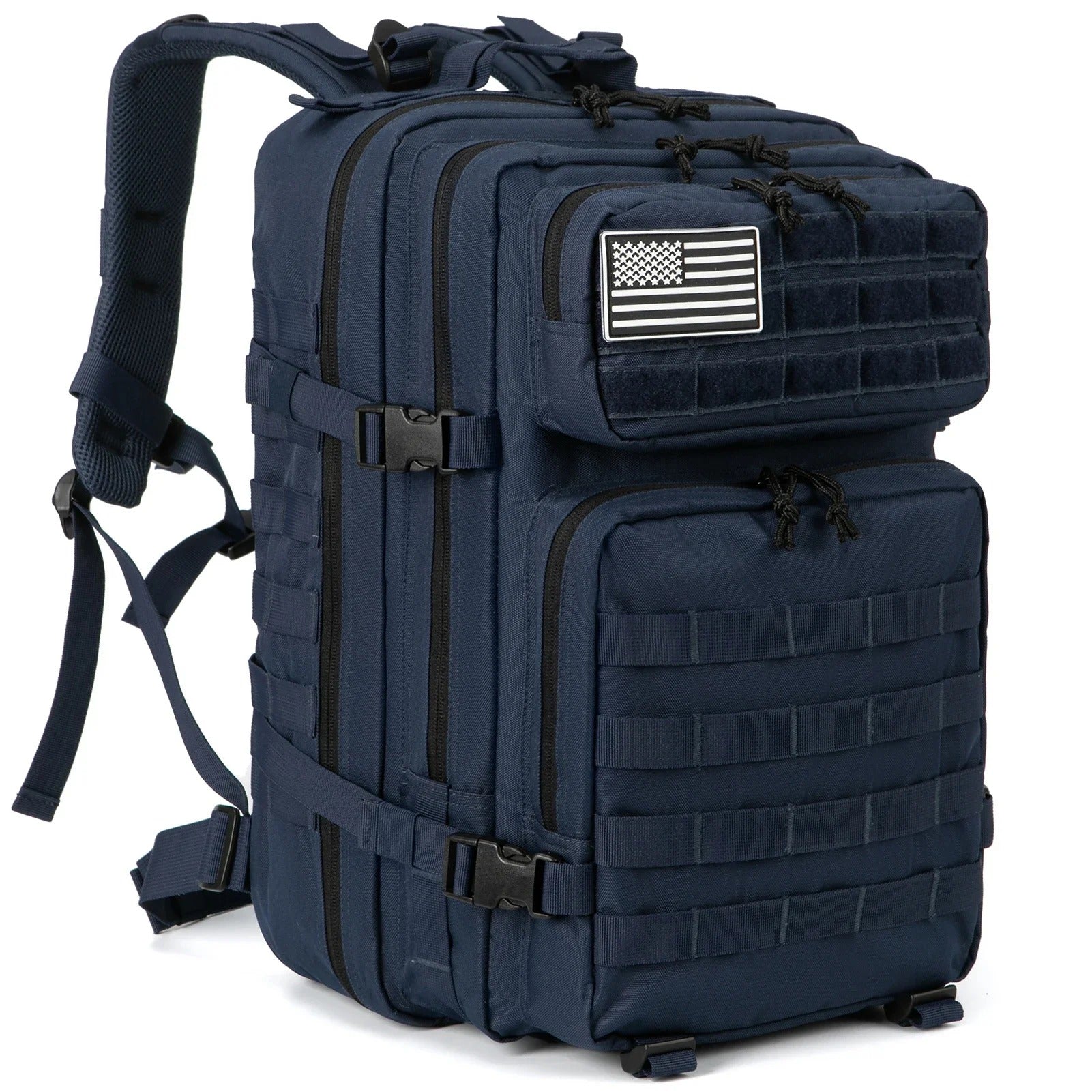 Mochila Tática 45L Alpha Gear® – Molle Militar, Alta Capacidade para 3 Dias