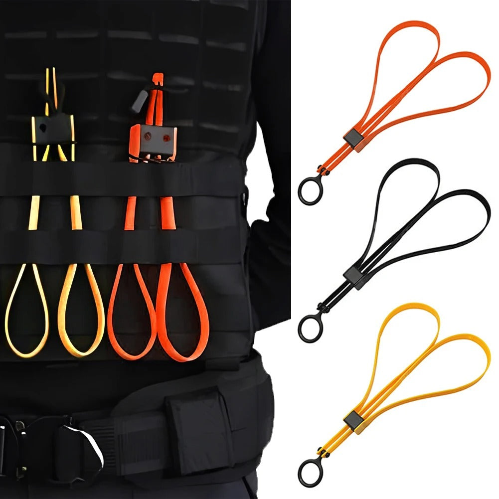 Algema Plástica Tática Reforçada Alpha Gear® – Fixação Rápida e Alta Resistência