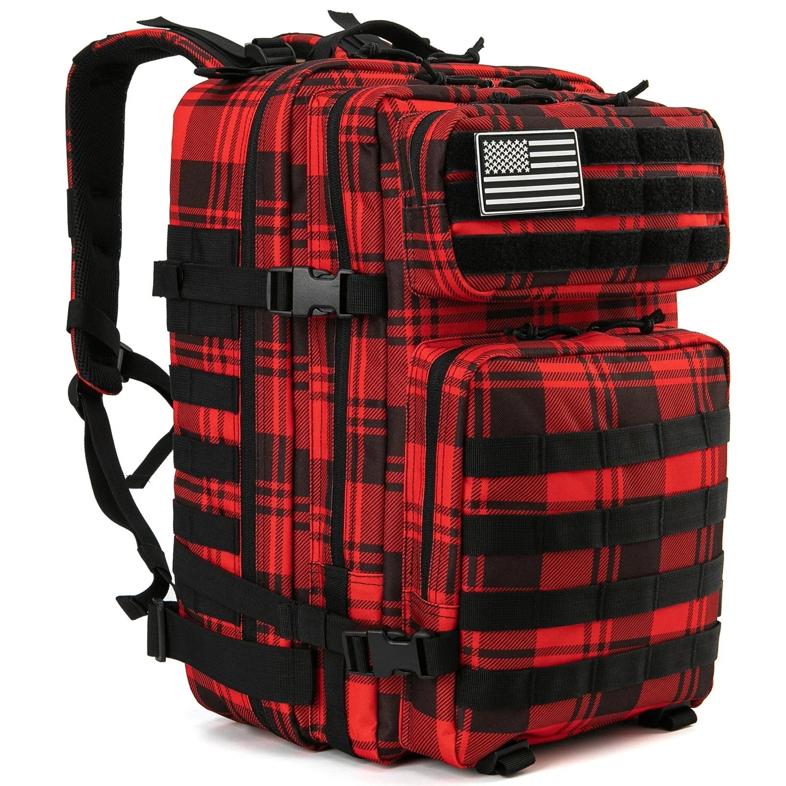 Mochila Tática 45L Alpha Gear® – Molle Militar, Alta Capacidade para 3 Dias