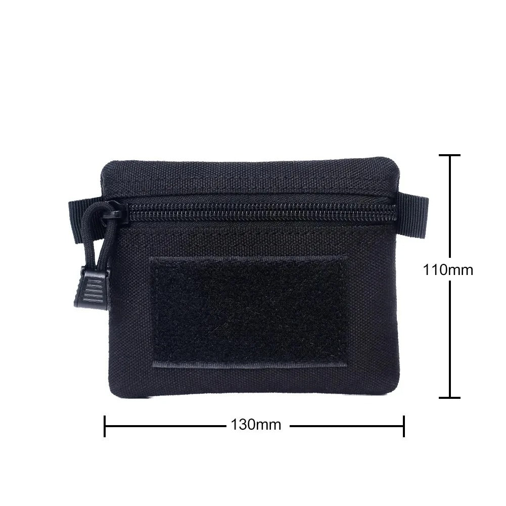 Carteira EDC Tática Molle Alpha Gear® – Bolsa Portátil Impermeável com Zíper