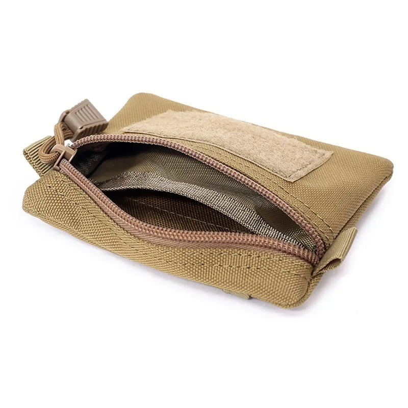 Carteira EDC Tática Molle Alpha Gear® – Bolsa Portátil Impermeável com Zíper