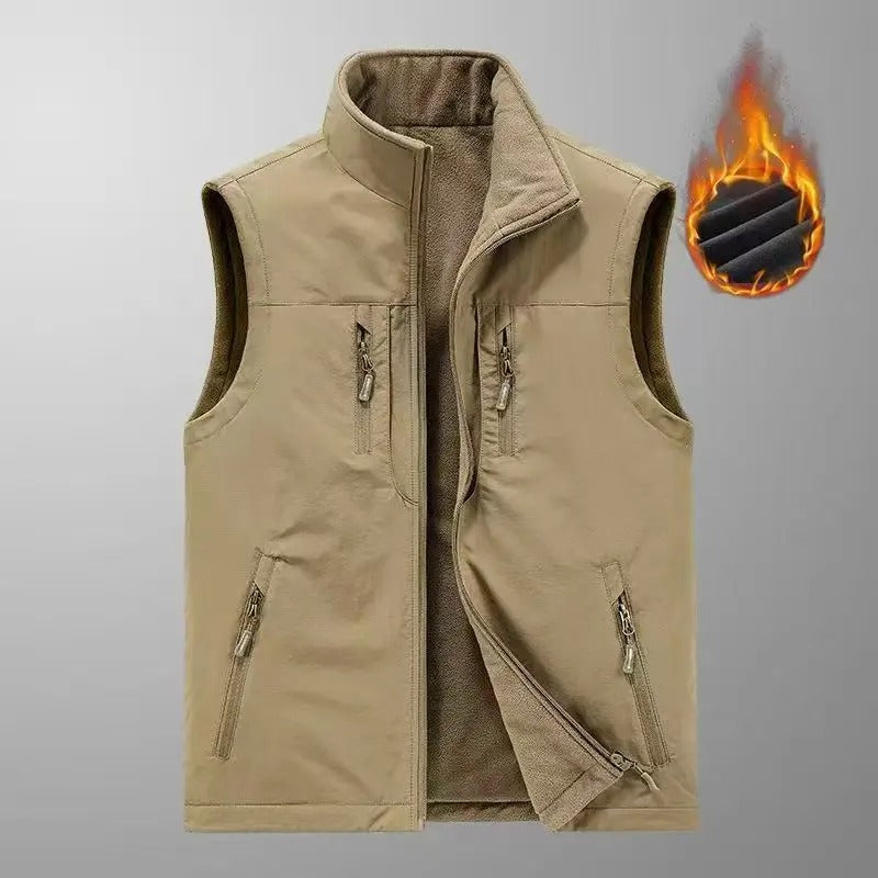 Colete Tático Dupla Face Alpha Gear – Quente, Versátil e com Múltiplos Bolsos