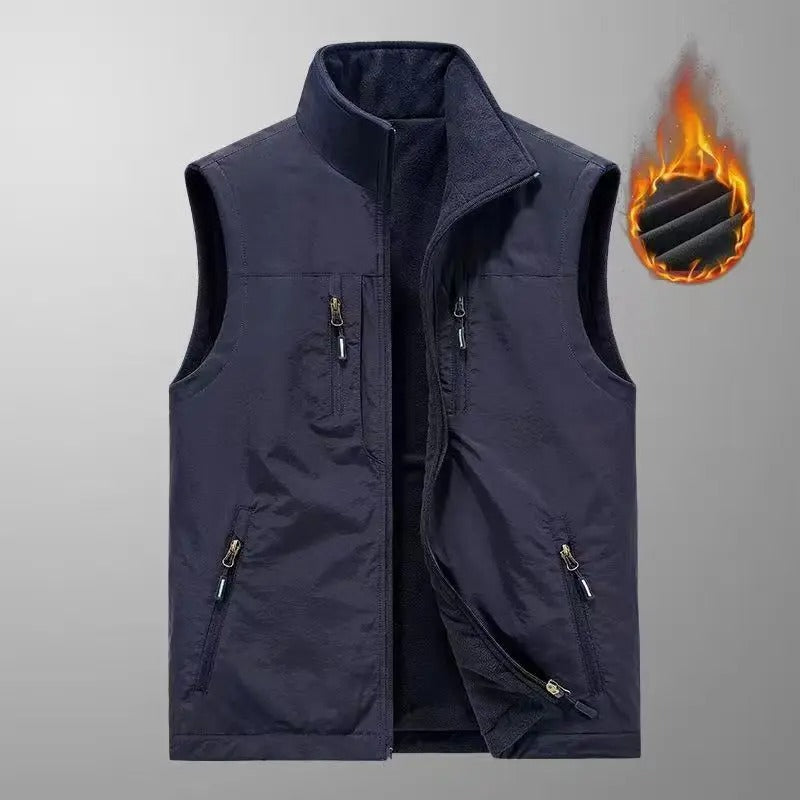 Colete Tático Dupla Face Alpha Gear – Quente, Versátil e com Múltiplos Bolsos