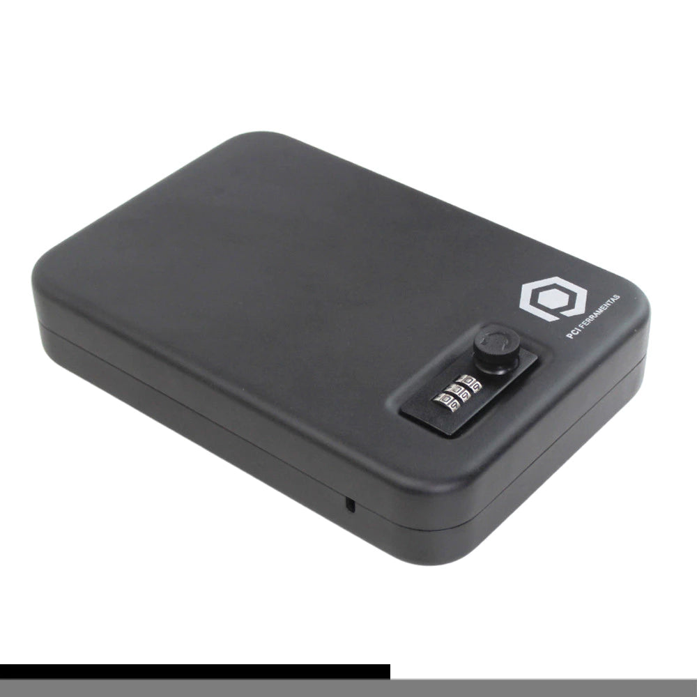 Cofre Portátil Alpha Gear® – Segredo Manual e Cabo de Aço