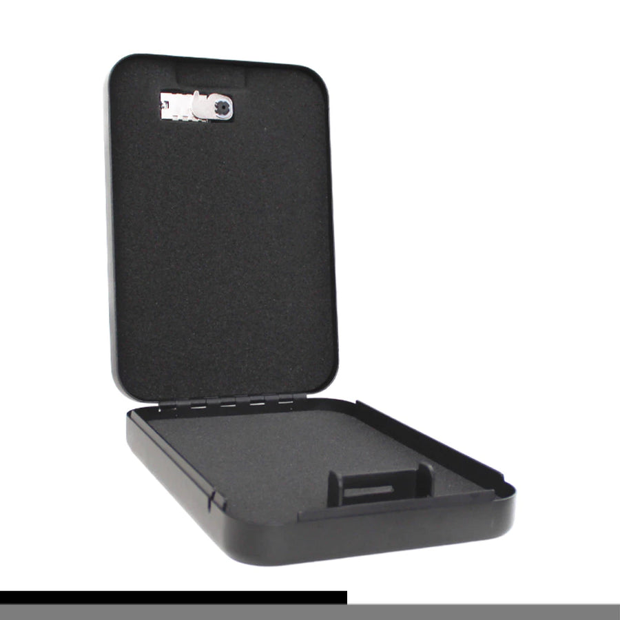 Cofre Portátil Alpha Gear® – Segredo Manual e Cabo de Aço