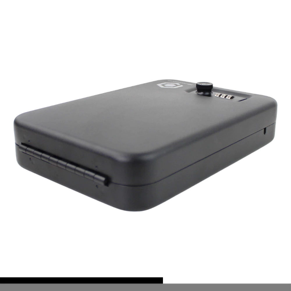 Cofre Portátil Alpha Gear® – Segredo Manual e Cabo de Aço