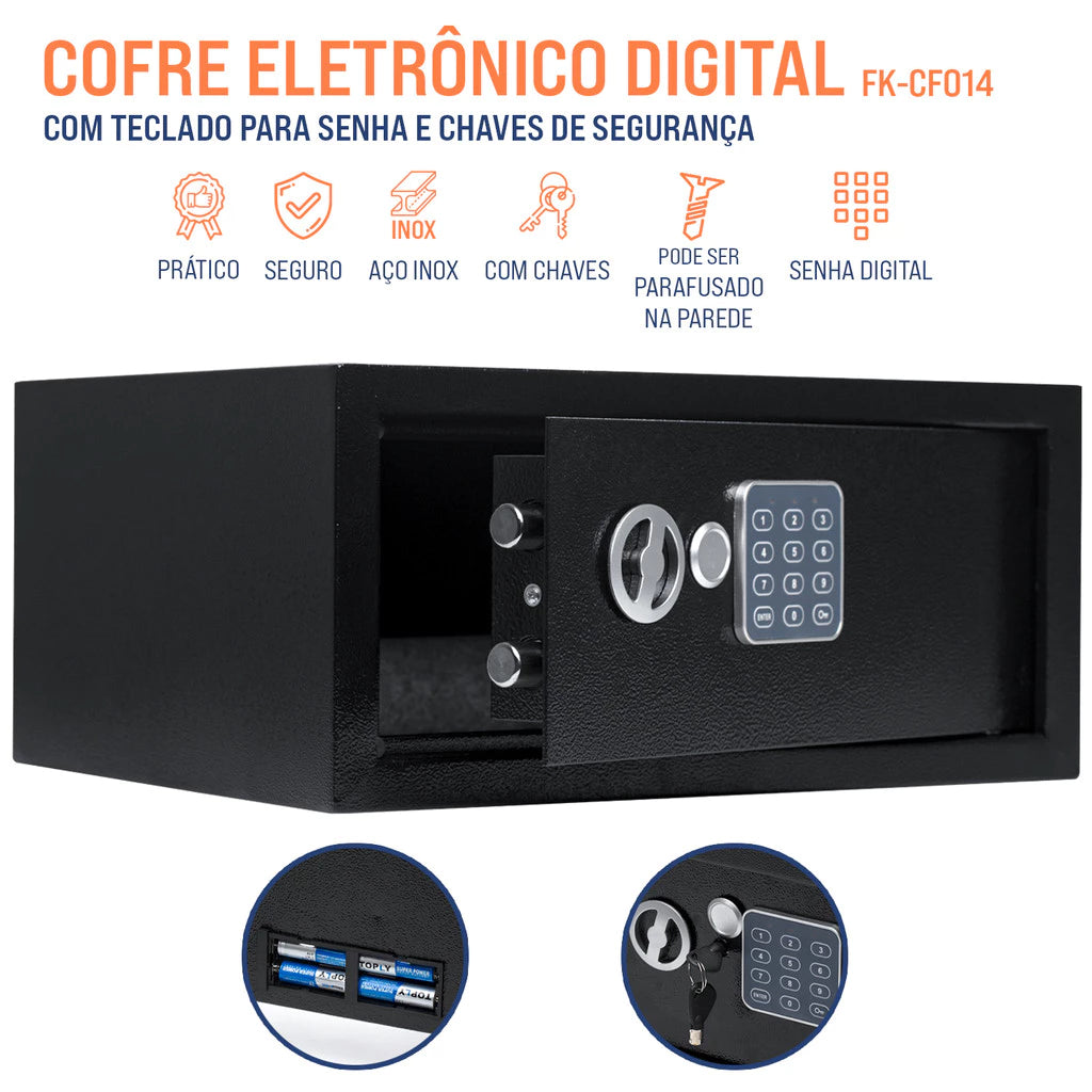Cofre Grande Alpha Gear® – Proteção para Notebook e Segurança Digital