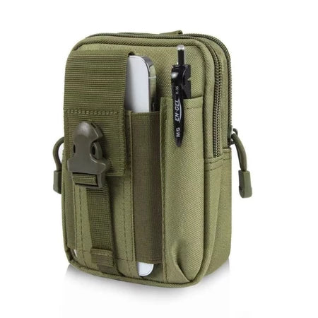 Bolsa de Cintura Tática Molle 900D Alpha Gear – Compacta, Impermeável e Resistente