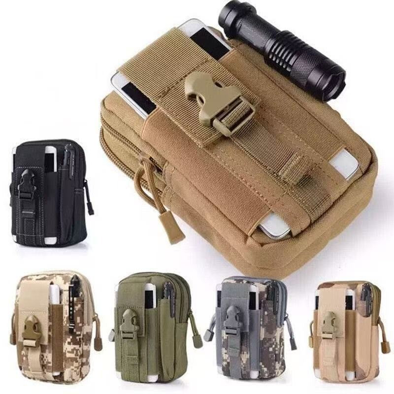 Bolsa de Cintura Tática Molle 900D Alpha Gear – Compacta, Impermeável e Resistente