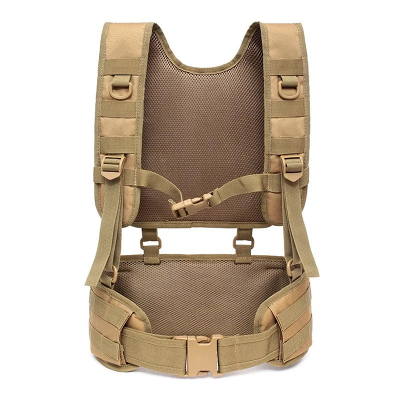 Colete Tático Molle Alpha Gear – Ajustável, Modular e Alta Resistência 1000D