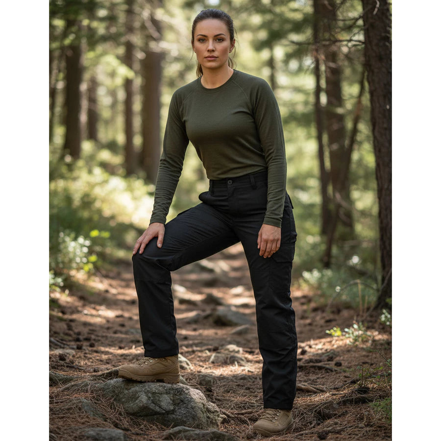 Calça Tática Feminina Alpha Gear® – Resistência e Organização