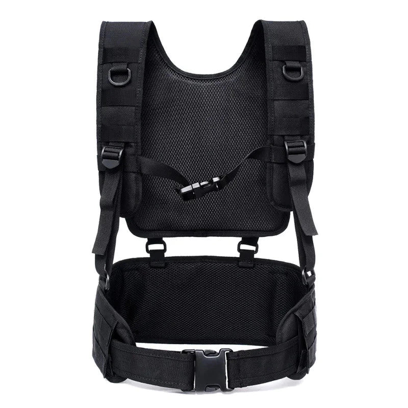 Colete Tático Molle Alpha Gear – Ajustável, Modular e Alta Resistência 1000D