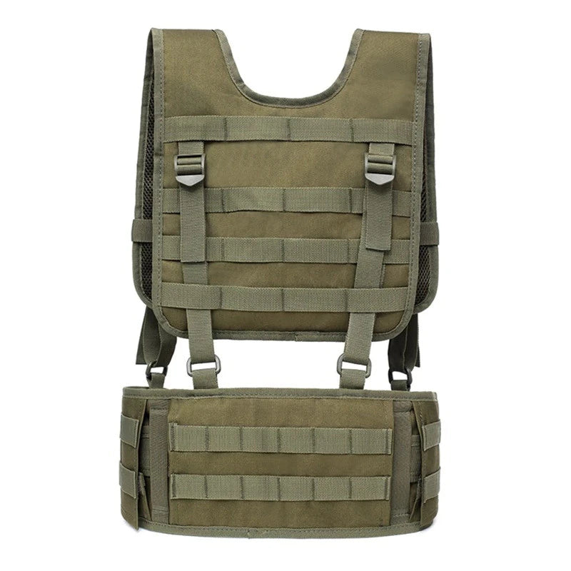 Colete Tático Molle Alpha Gear – Ajustável, Modular e Alta Resistência 1000D