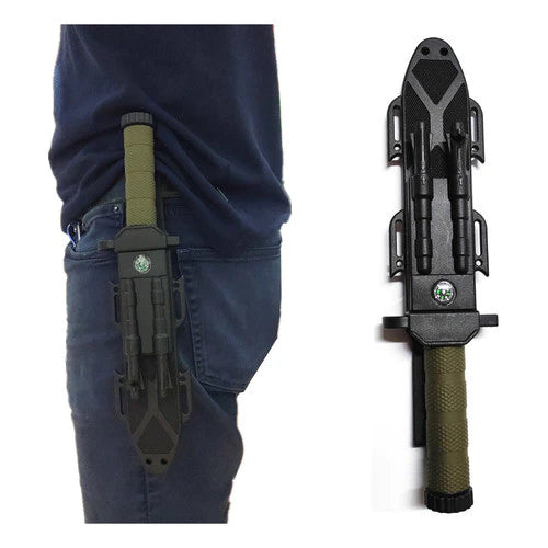 Faca Outdoor Alpha Gear® – Camping Seguro e Uso Resistente